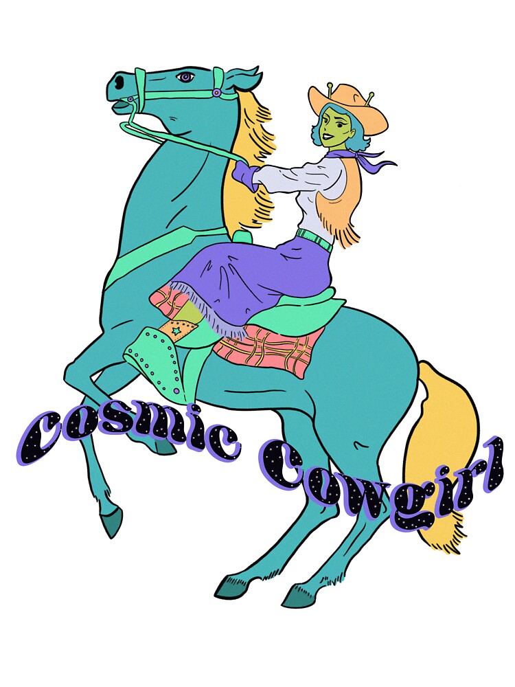 Cosmic Cowgirl by artwithmegz