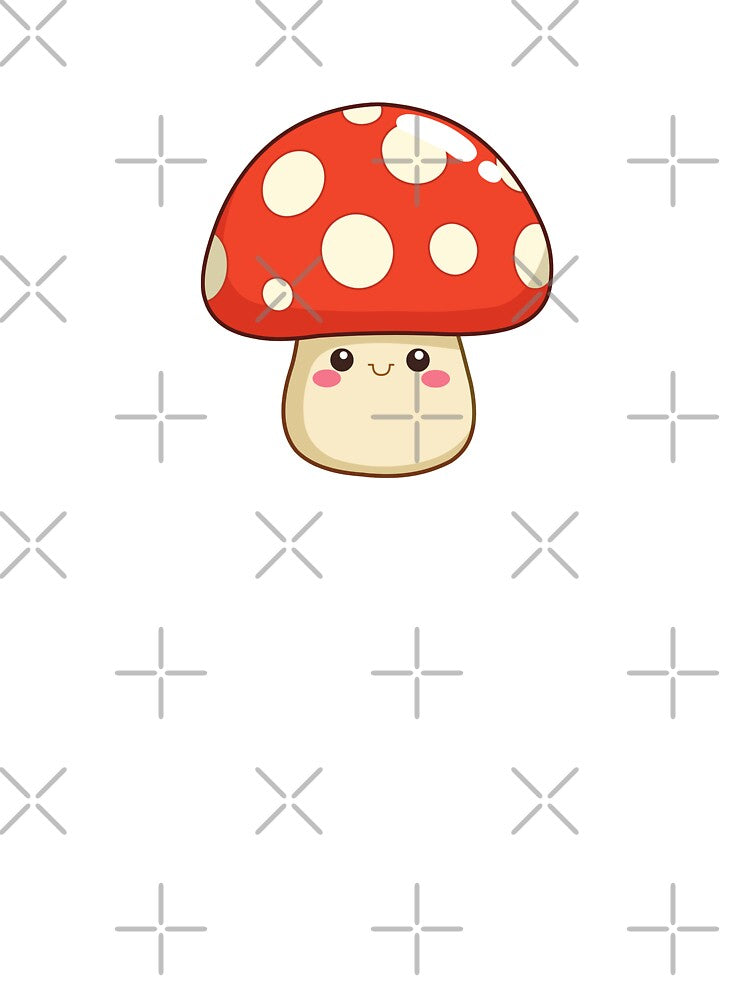 Cute Kawaii Mushroom by artfulbitsbyk