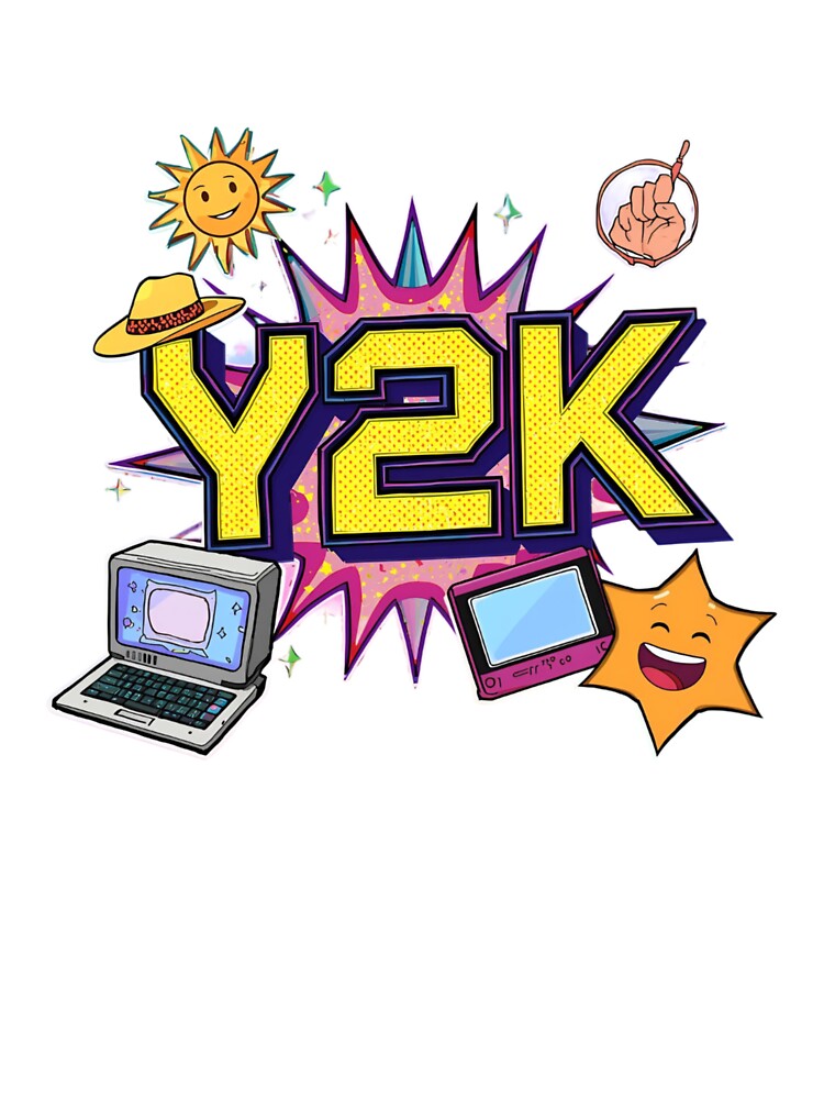 “Y2K Throwbacks – Retro 2000s Aesthetic T-Shirt” by rsuniquestyle