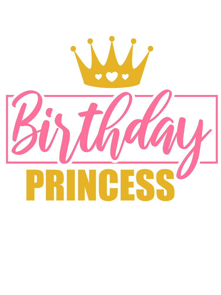 Birthday Princess by Sticky Canvas