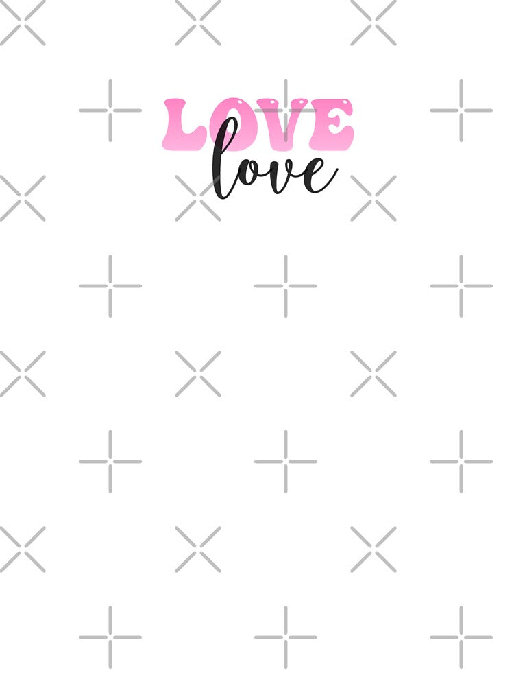 Love calligraphy by ThemindofTee