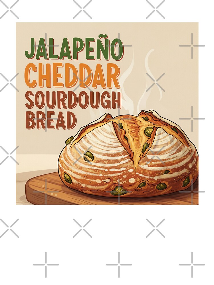 Jalapeño cheddar sourdough bread by Draven&Co.