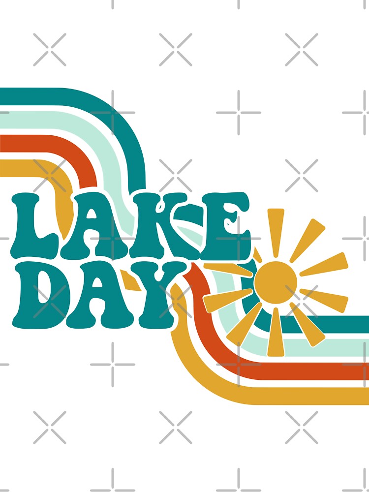 Retro Lake Day design by mnkygirl13