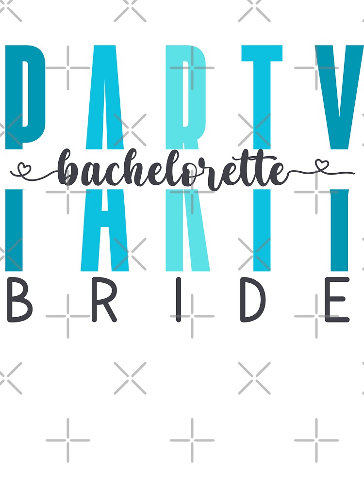 Bachelorette Party Bride (Ocean) by Whackadoodletee