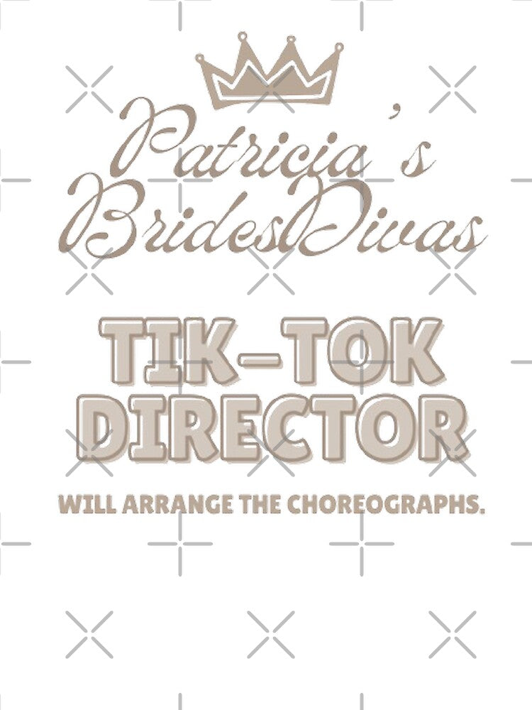 BridesDivas Series: "Tik-Tok Director" in Beige Elegance by Inktypolis