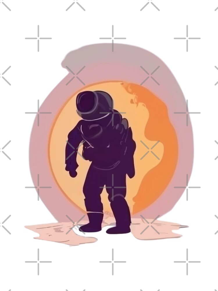 Astronaut Exploring Space/Journey Beyond Earth by Hubert GrafikaExpressArtistry Unisex