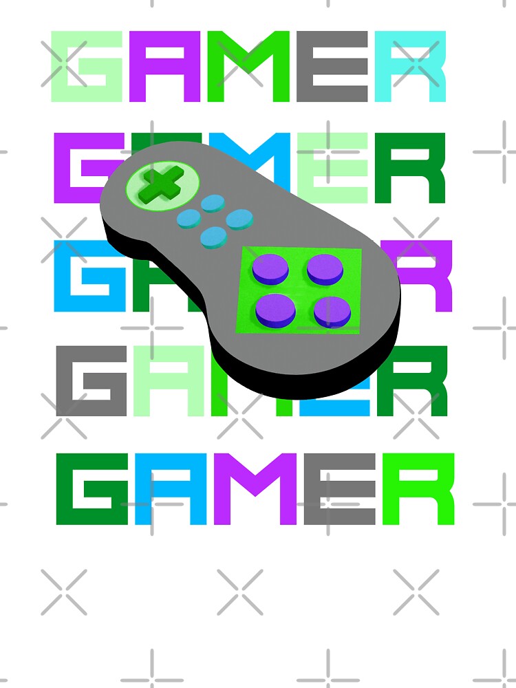 Video Gamer Life by Sartoris Art