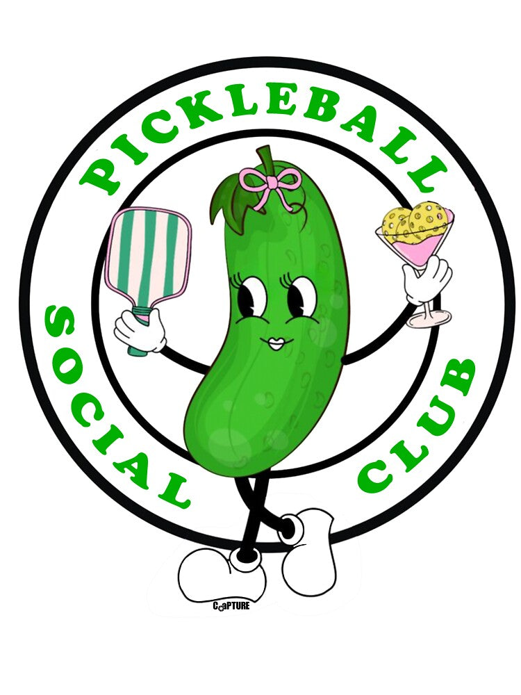 Pickleball Social Club by Capturetees