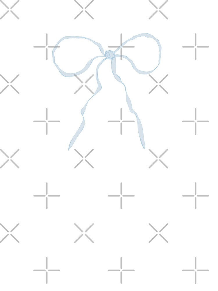Dainty Blue Bow by coastal collective