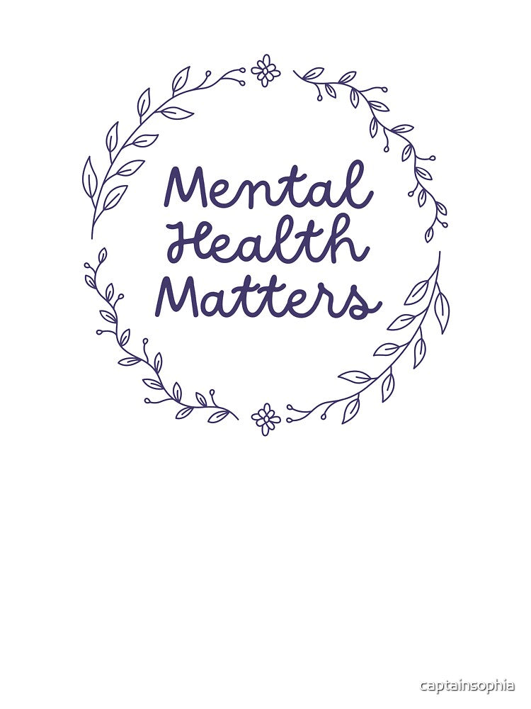 Mental Health Matters Floral Design by captainsophia