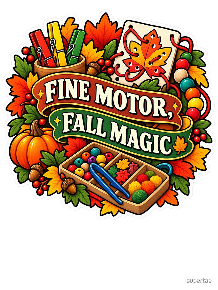Fine Motor, Fall Magic Occupational Therapy by supertae