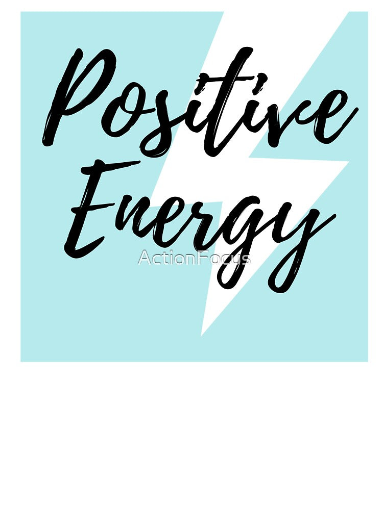 Positive Energy Thunder Blue Design by ActionFocus