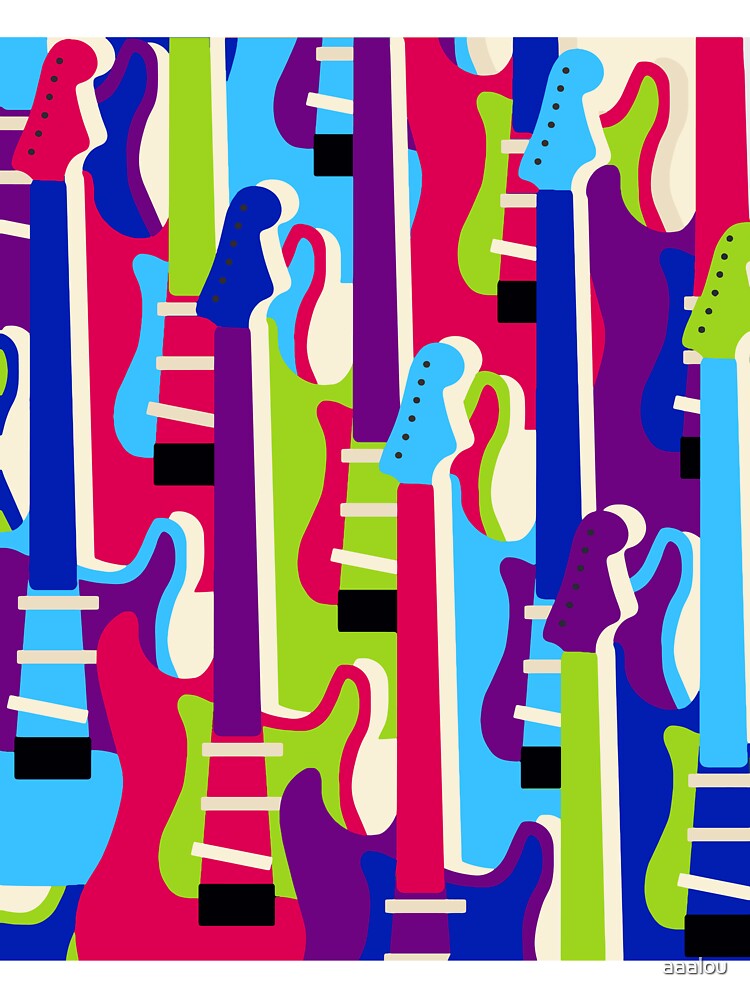 Groovy Guitars (Winter Theme) by aaalou
