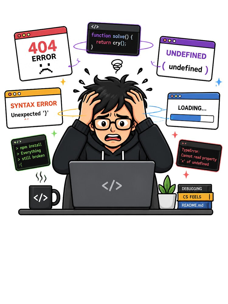 Debugging Life Programmer Humor by NovaMint2412