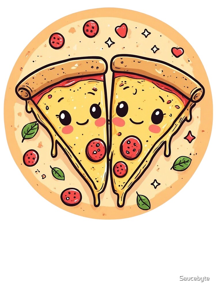 lovely pizza slices by Saucebyte