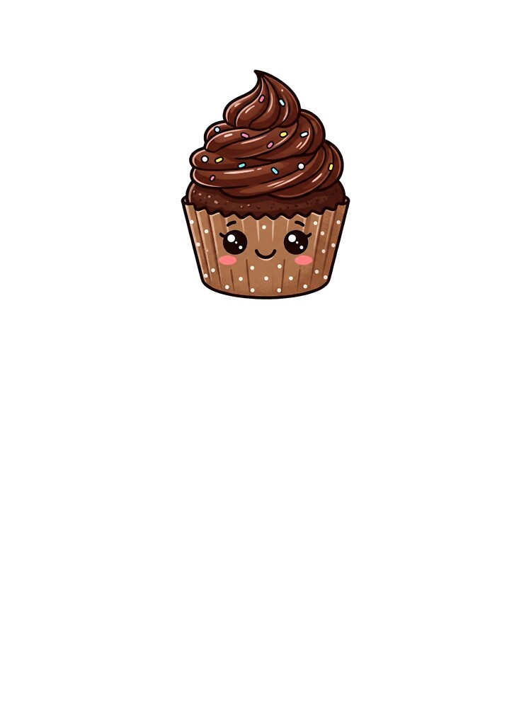 Chocolate Cupcake Kawaii by redsharkuk