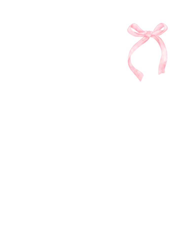 Coquette pink bow. by Luisshopp