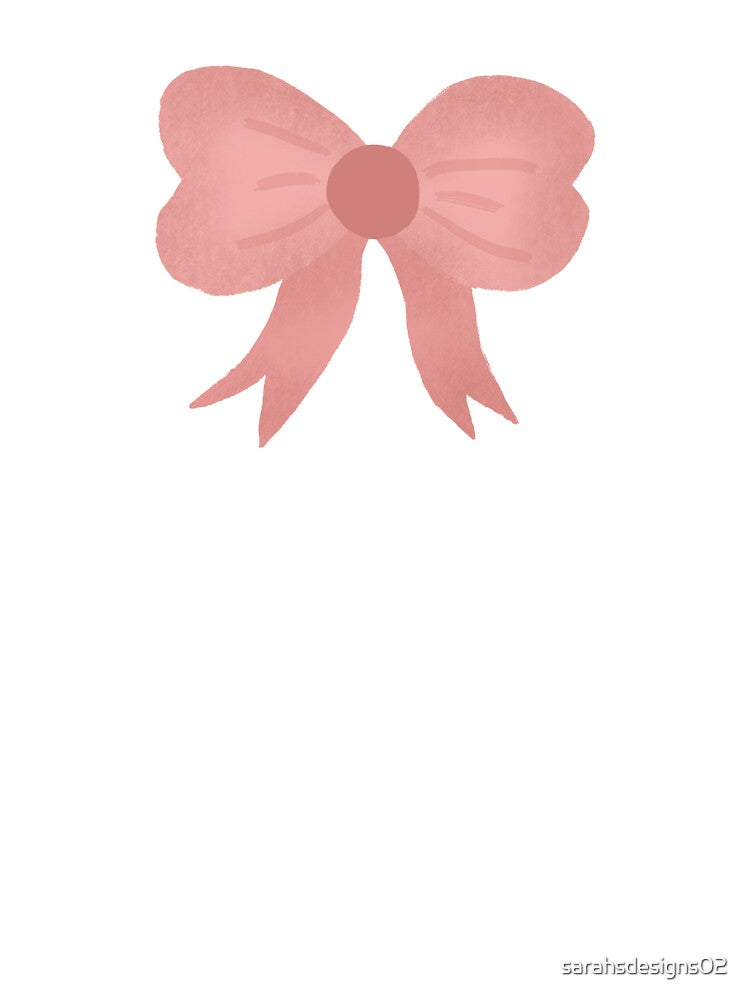 Pink Bow Hand Drawn by sarahsdesigns02
