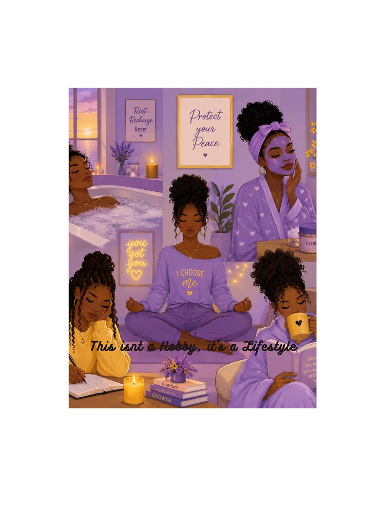 This isn't a Hobby, it's a Lifestyle/ Self Care Inspiration by ParkerPrintCo.