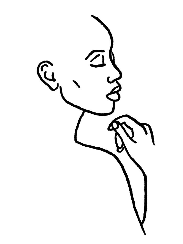 Minimalist Face by summerspell