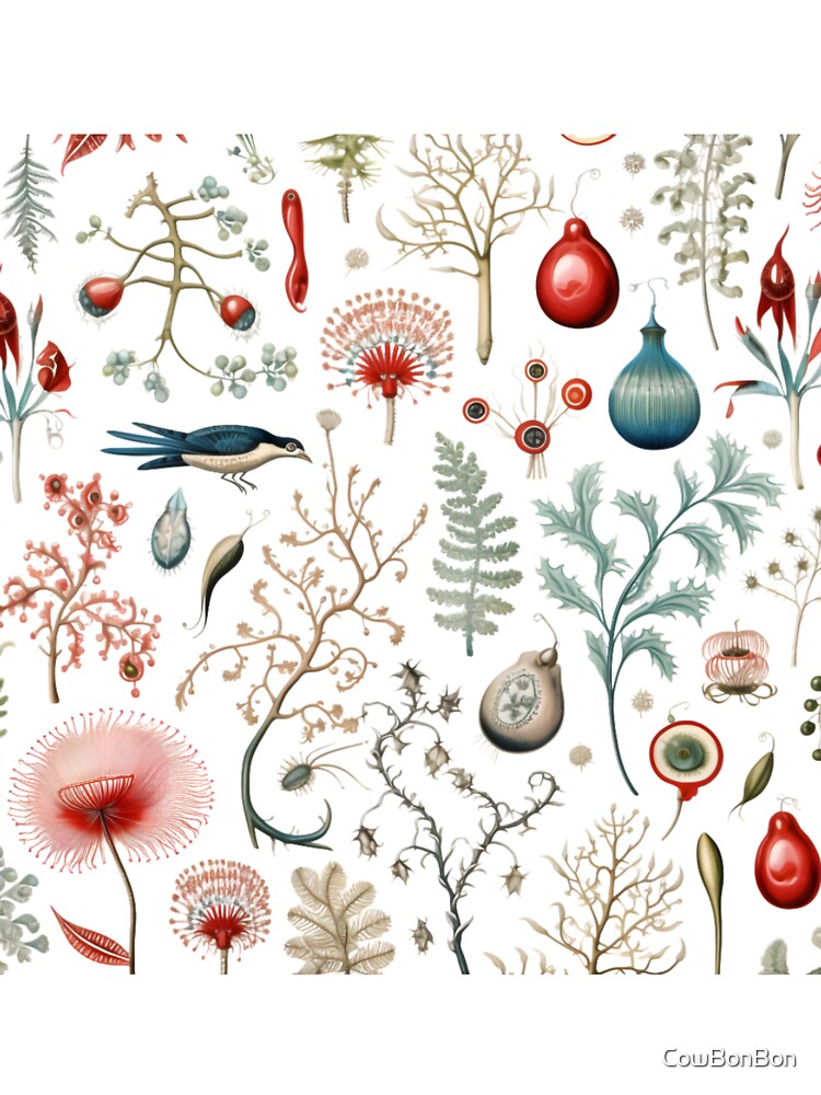My Secret Garden IV. - Vintage Botanical Flower Illustration by CowBonBon