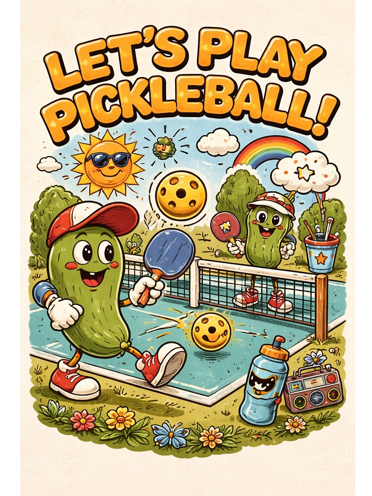 Lets play Pickleball by CharmingFlowers
