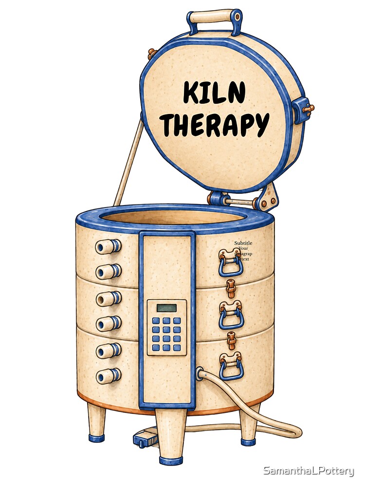 Kiln Therapy -Blue by SamanthaLPottery