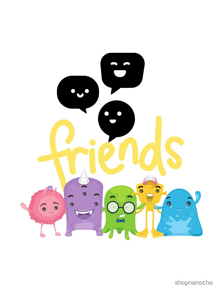 Friends t-shirt. by shopnanocha