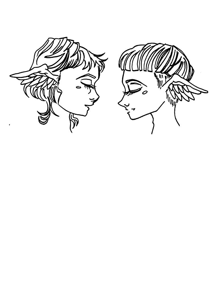 Angels by LucyMolineuxArt