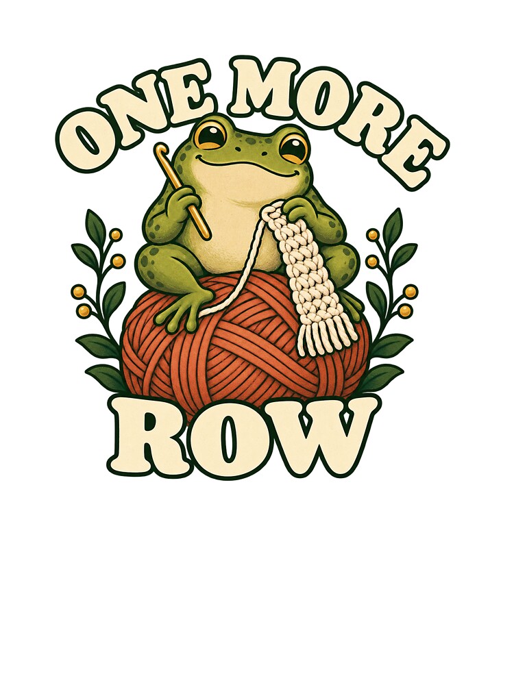 Crochet Frog — One More Row by SAS-Designer