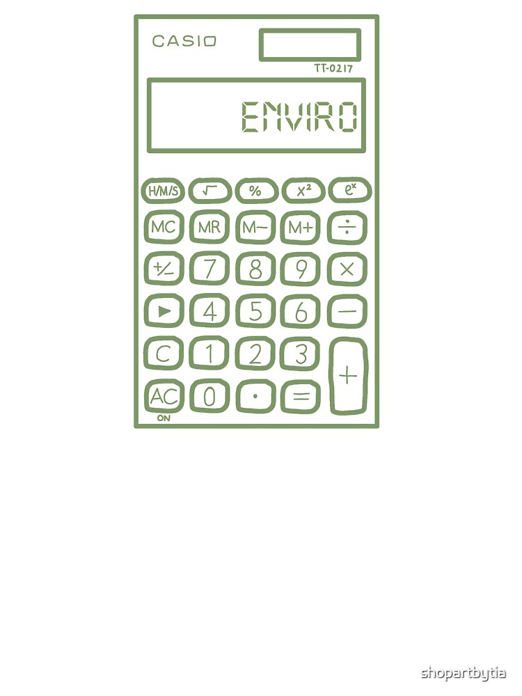 Environmental Calculator by Tia Thompson