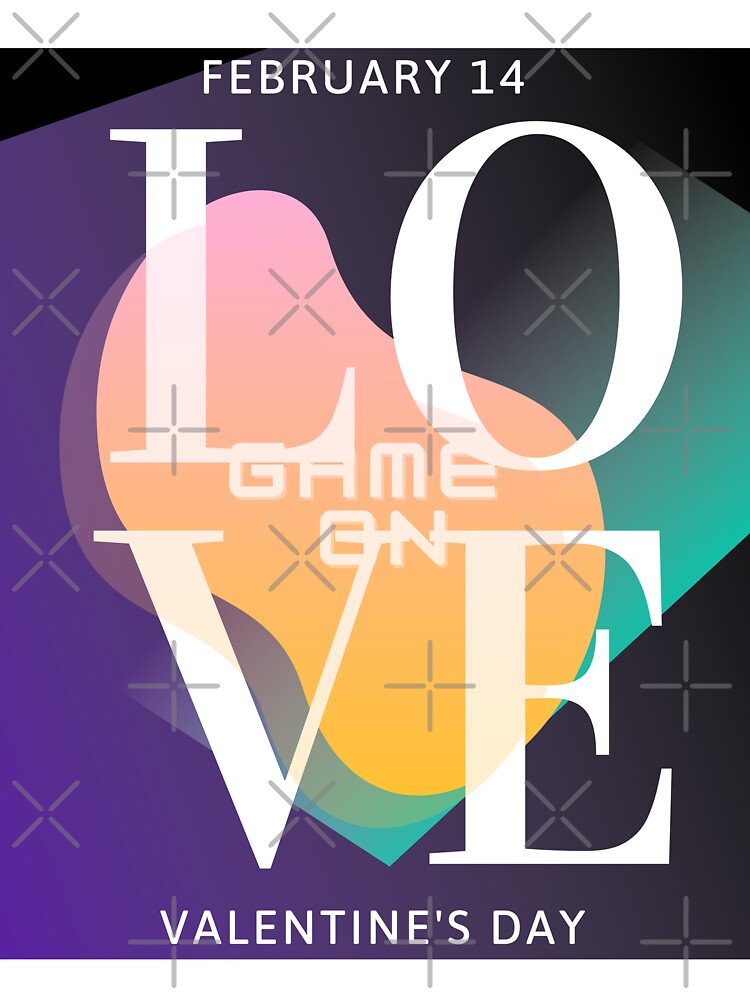 Game On LOVE by Axeel.art