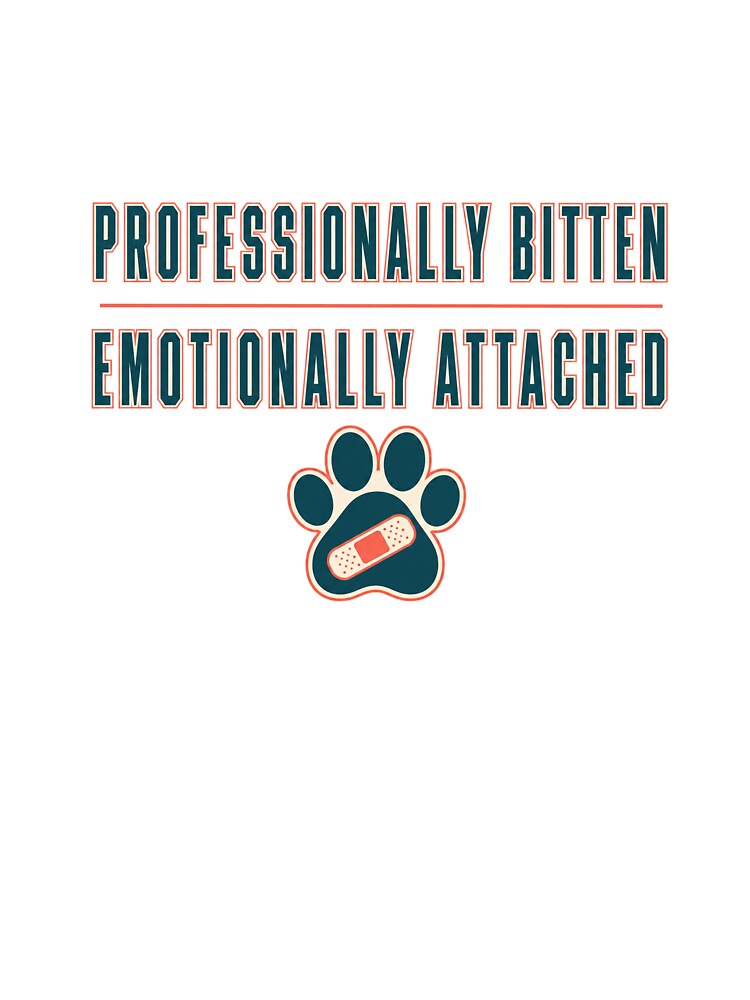 Vet Tech Professionally Bitten Emotionally Attached by eignvalue