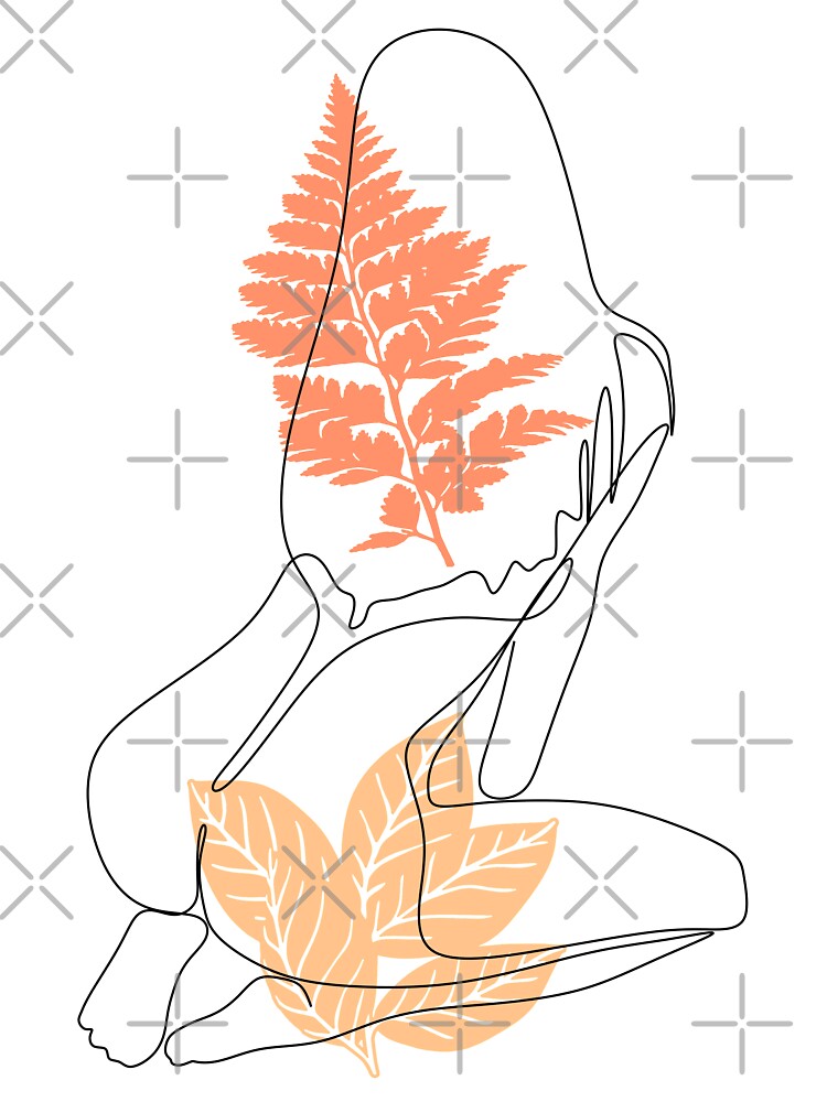 Woman line art by ArtInRhythm