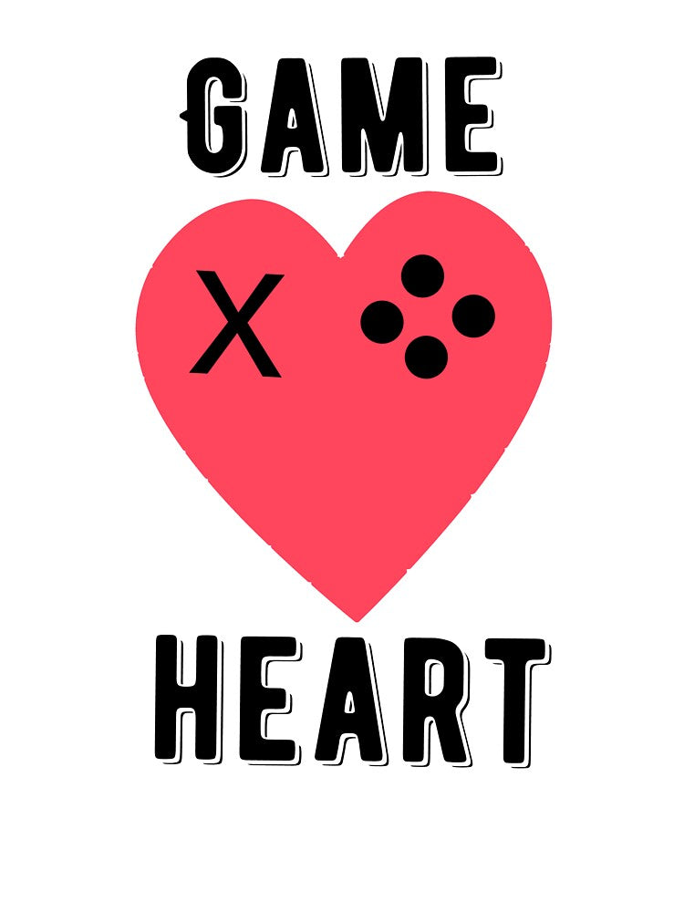 Game heart cute for Valentine day by Kalianda