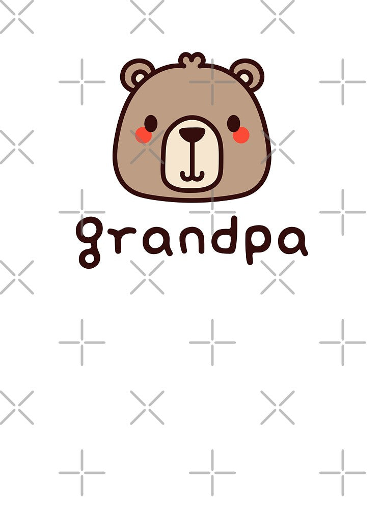 Grandpa - Papa Bear - Gift for Grandfathers by patternjp