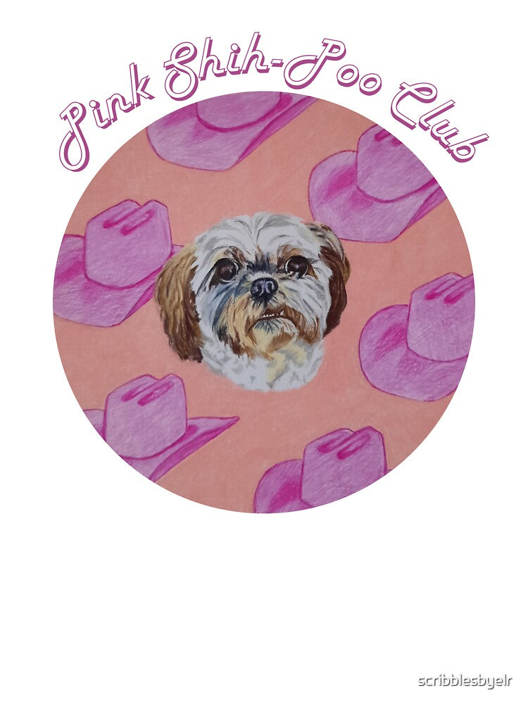 Pink Shih-Poo Club by scribblesbyelr
