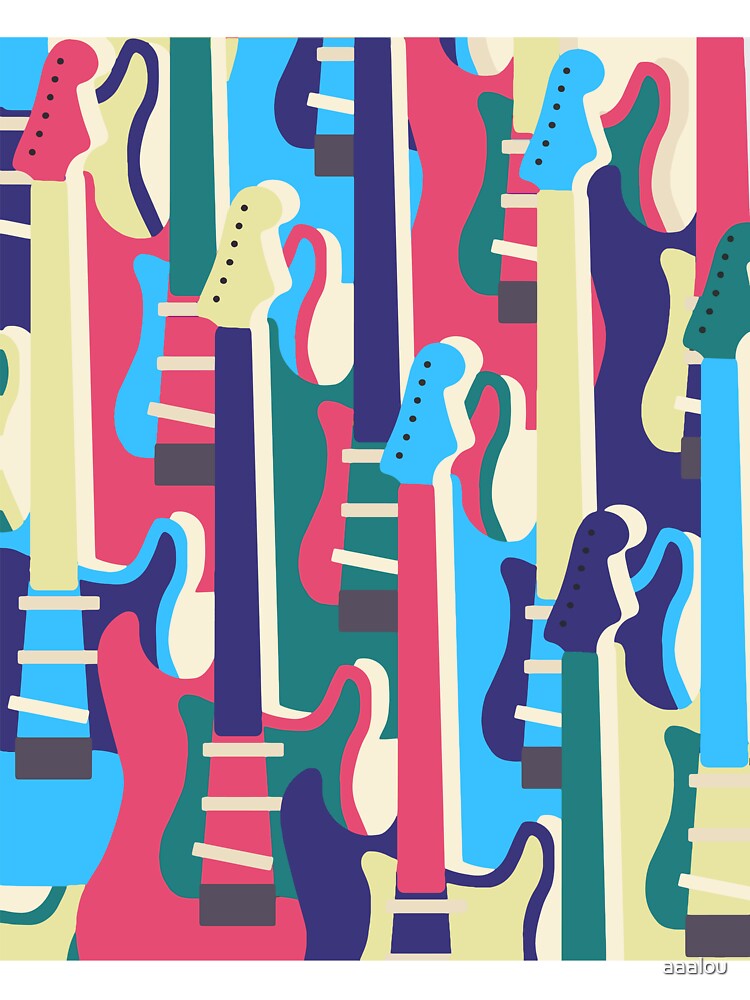 Groovy Guitars (Summer Theme) by aaalou