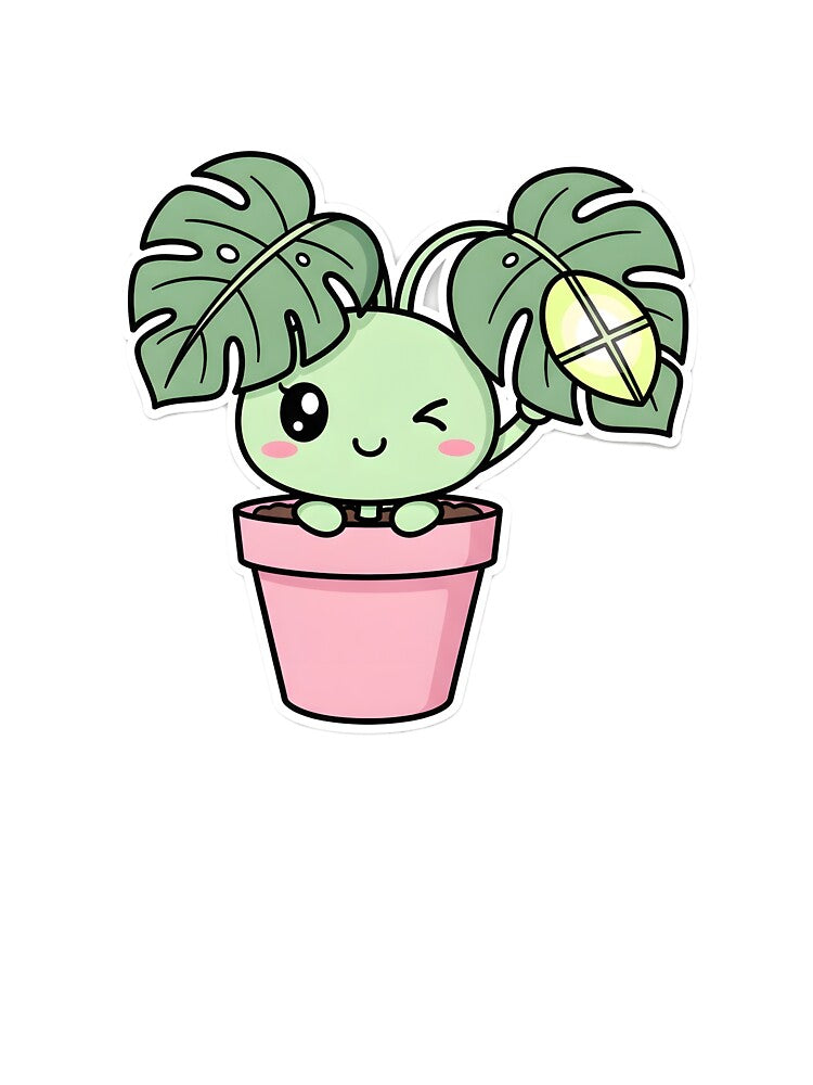 Kawaii plant by Glitchfab