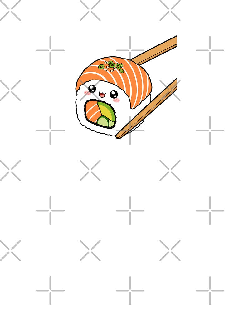 Kawaii Sushi Roll with Chopsticks by lotsofniches