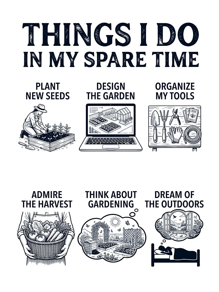 Funny Gardening Lover Spare Time Activities by dian-rody-crest