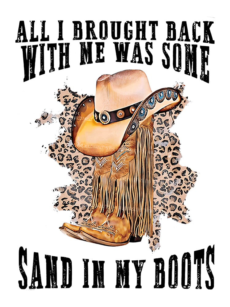 Sand In My Boots Country Music Lovers by essentialoutlet