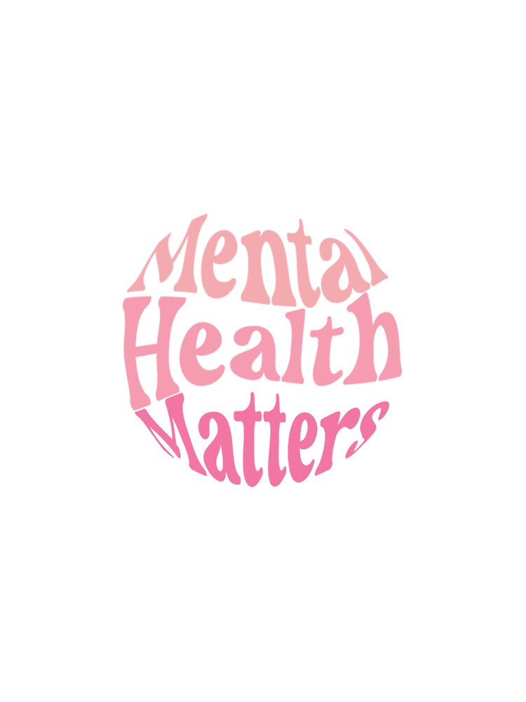 mental health matters pink by lilykaylea