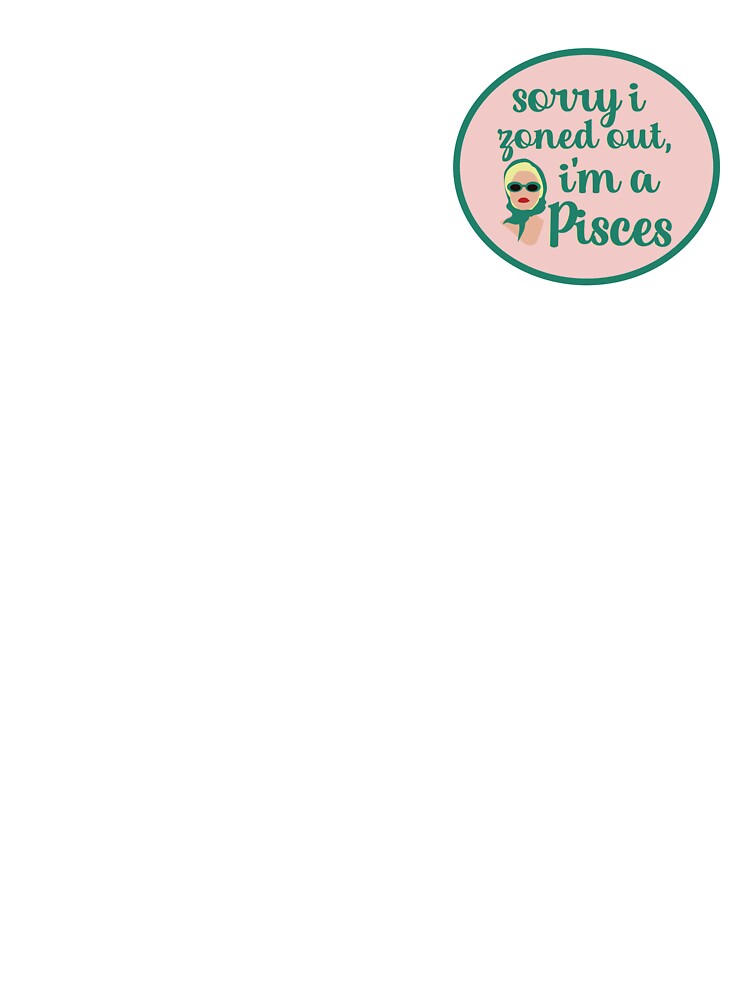 sorry I zoned out, I'm a Pisces by Megan Miranda