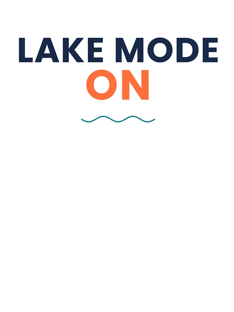 Lake Mode On Lake Life Boat Design by WakeCapCo