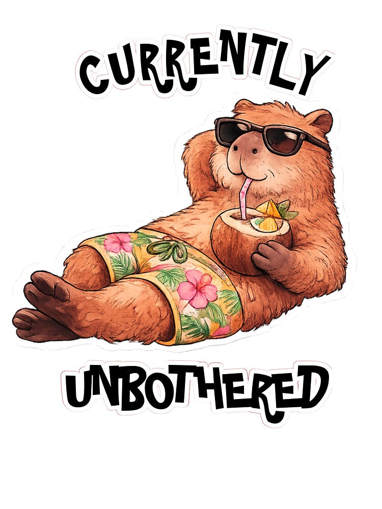 Cool Capybara Design by StyleBloomes