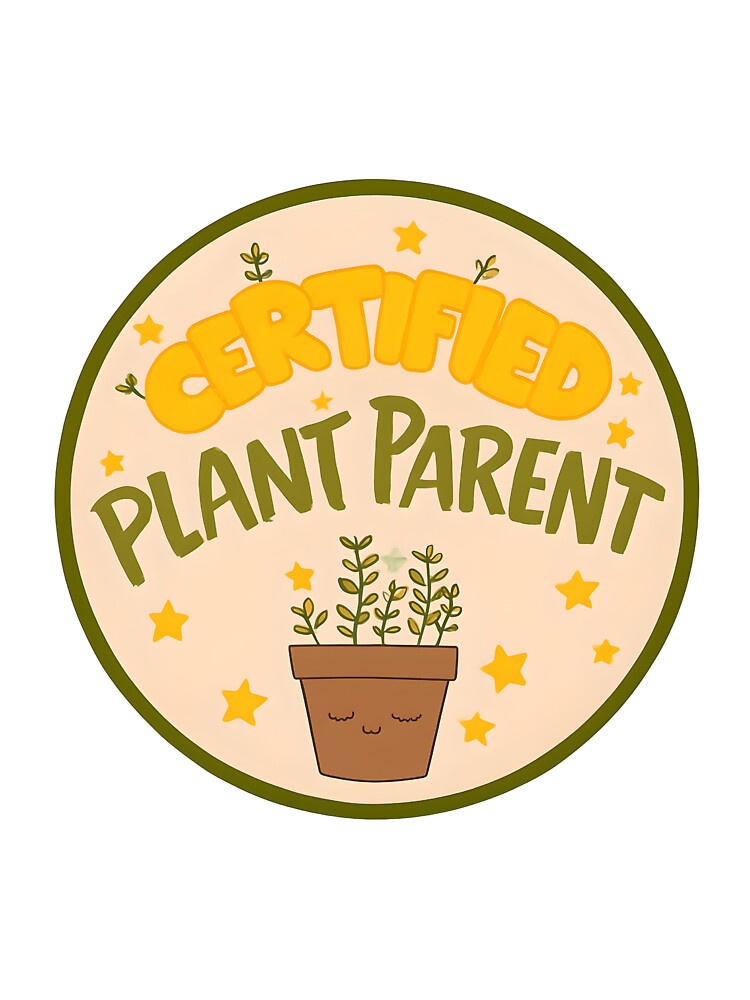 Certified Plant Parent by CharmStudio