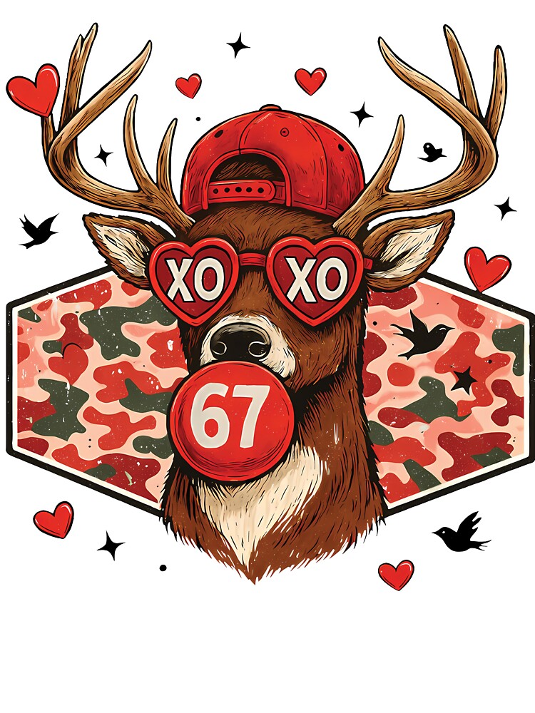 67 Meme Camo Deer Hunting by DAVIESLLC