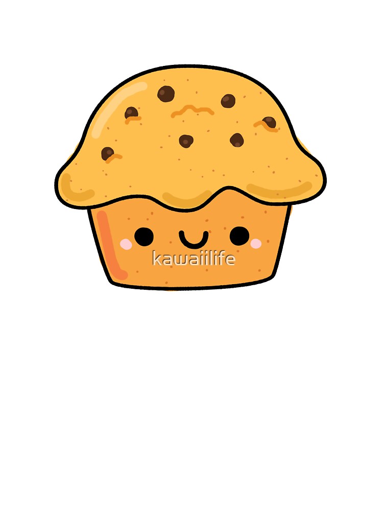 Kawaii Chocolate Chip Muffin by kawaiilife