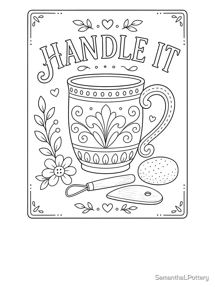 Handle it Pottery Mug by SamanthaLPottery
